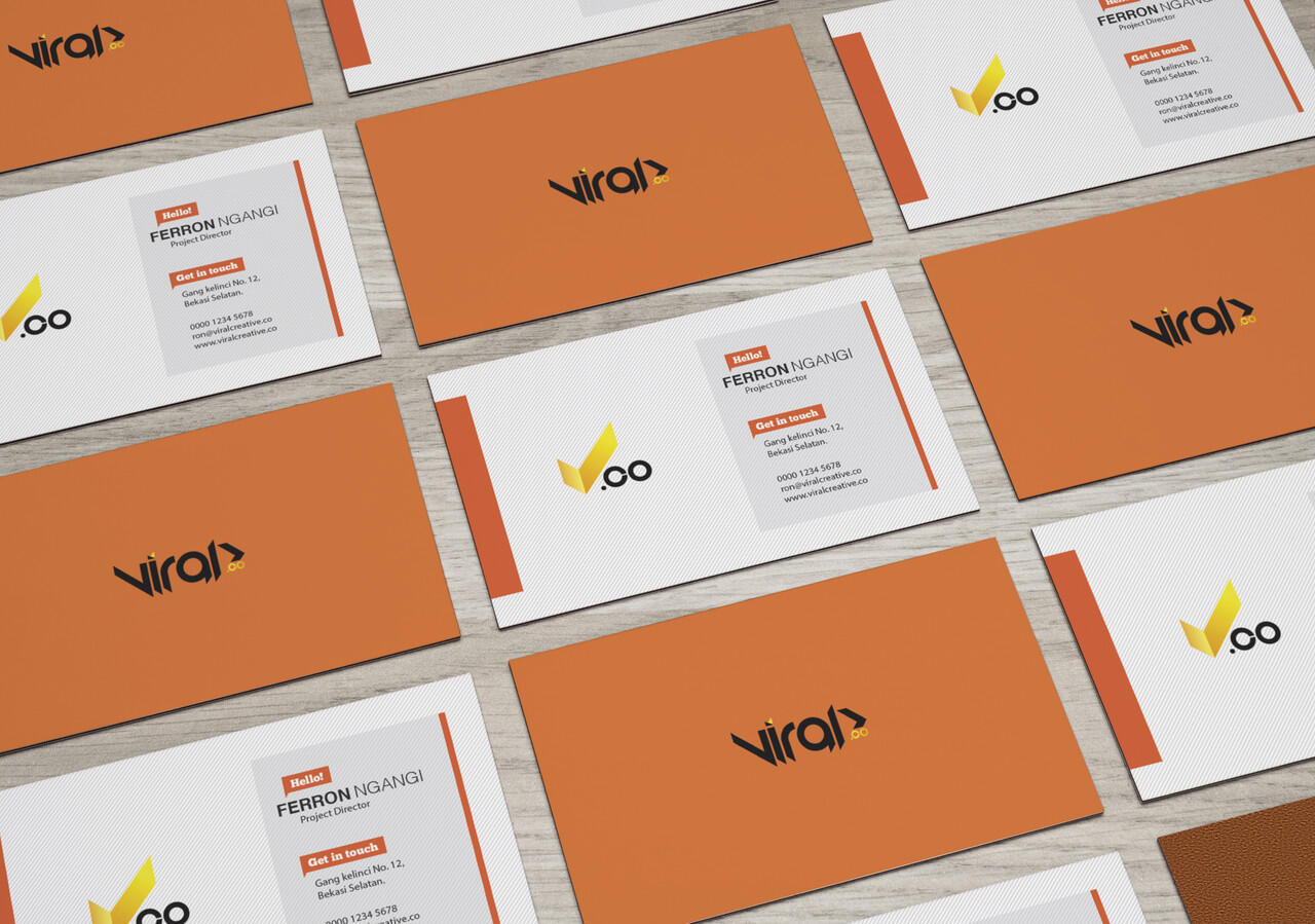 Jasa Desain Grafis - Logo - Stationery - Company Profile Viral Creative.co