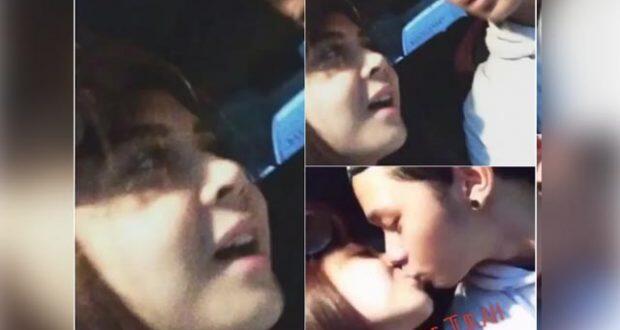 Heboh.. Artis Kesha Ratuliu Posting Ciuman Bibir di pada Mobil