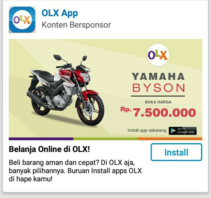 iklan O*X Salah