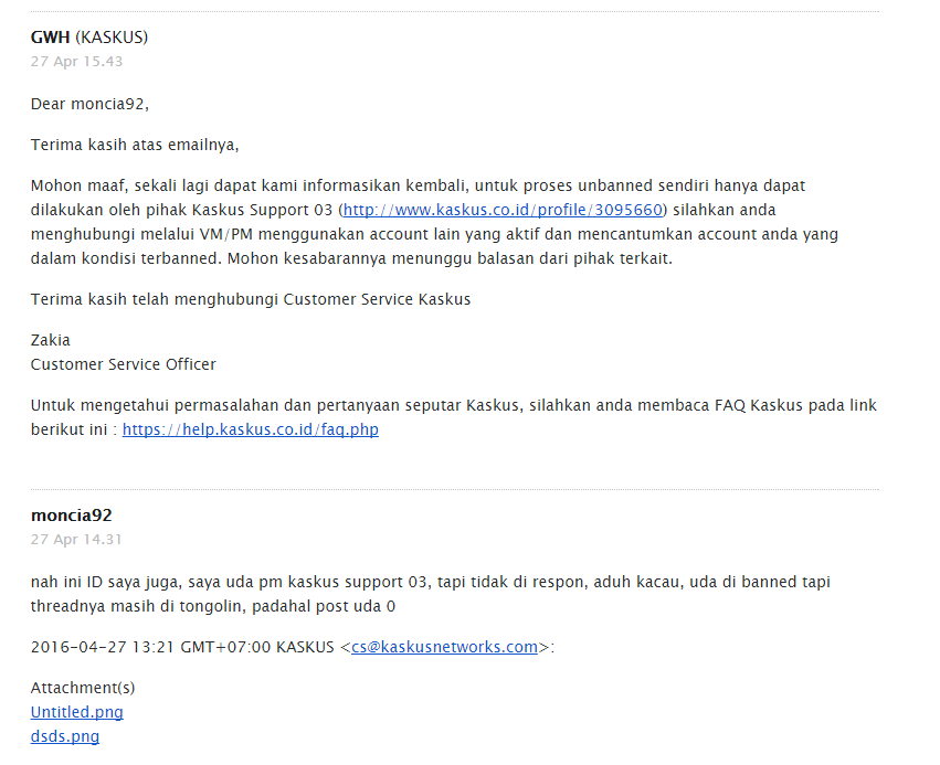ADA APA DENGAN KASKUS ?? ID DI BANNED MULU DAN GAK ADA RESPON !!