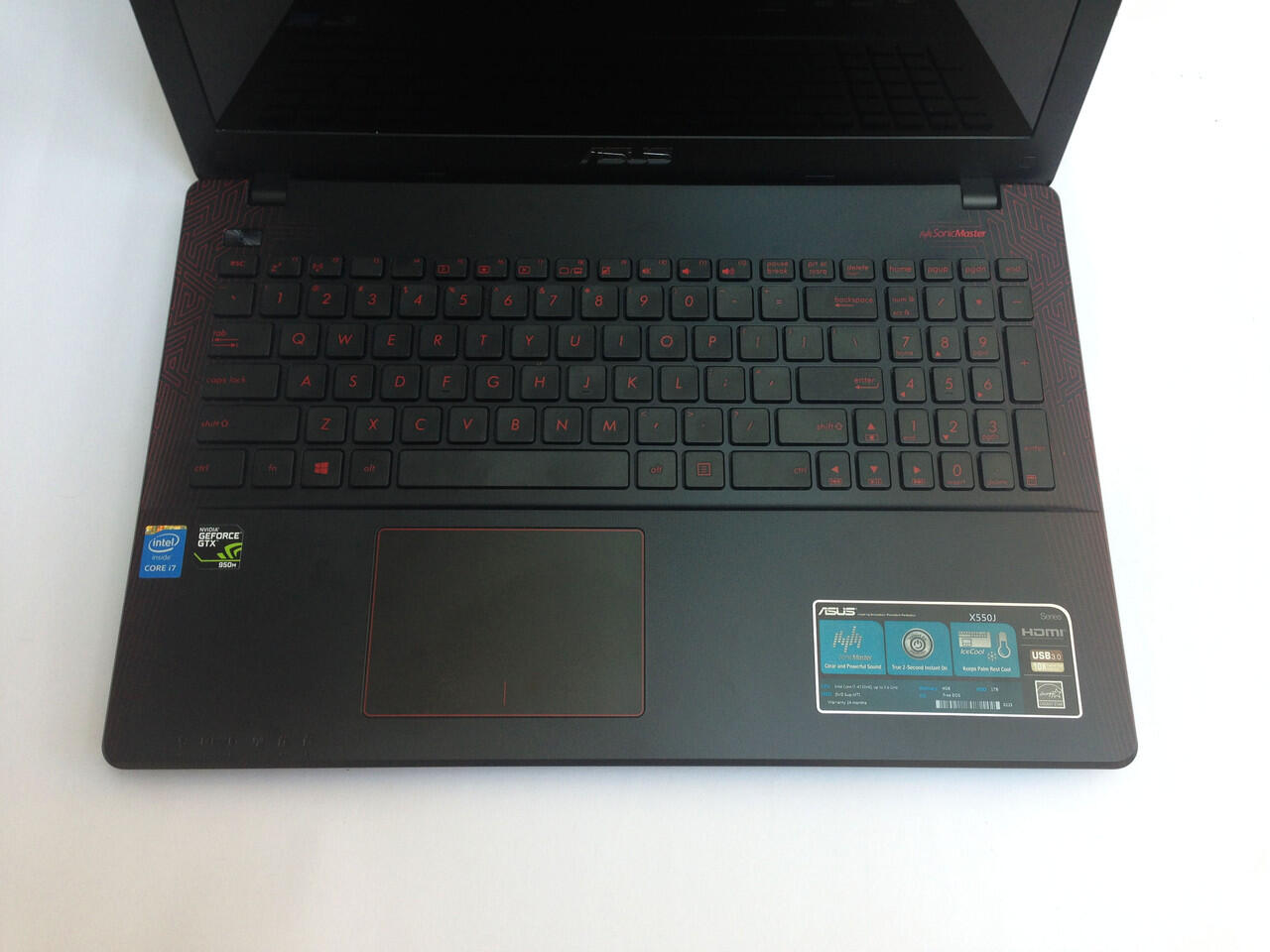 &#91;Notebook&#93; Review Asus X550JX - i7 4720HQ, GTX 950M 