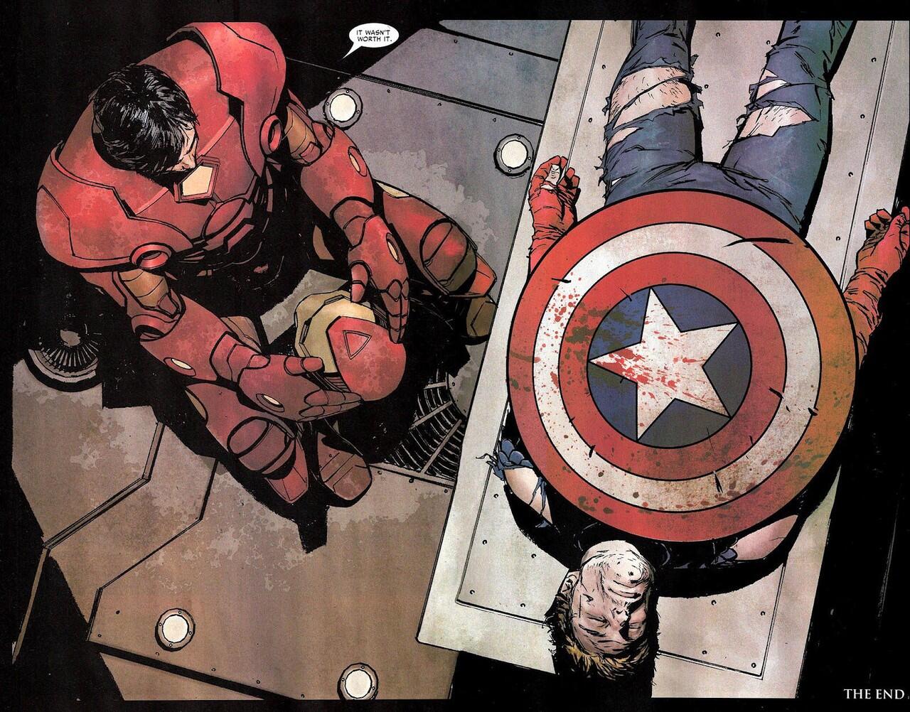 Captain America Mati ?? Spoiler Alert