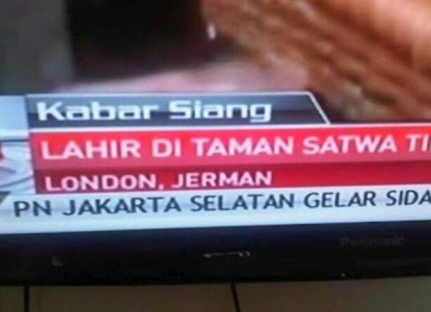 Wah, Kesalahan-kesalahan Fatal Tayangan TV One Ini Bikin Ngakak !!