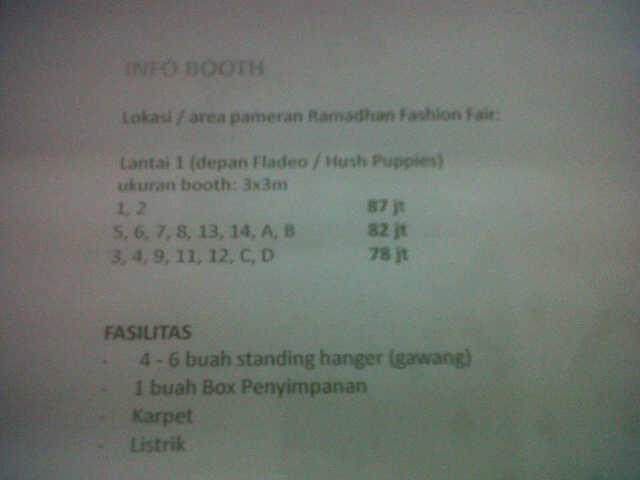 &#91;Penawaran Kerjasama&#93; Butuh Investor untuk Usaha Jualan Baju Event Ramadhan !