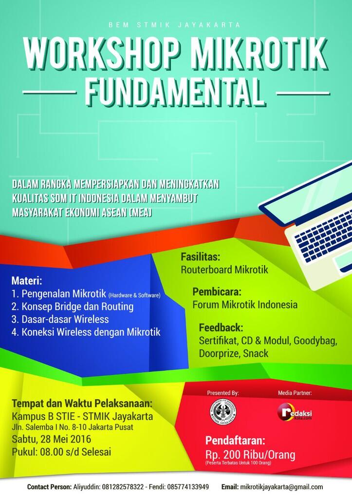 WORKSHOP MIKROTIK FUNDAMENTAL