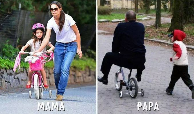 Beda Asuhan MAMA VS PAPA. Kamu Suka Diasuh yang SIAPA?