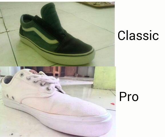 mengetahui perbedaan antara vans classic core dan vans classic pro