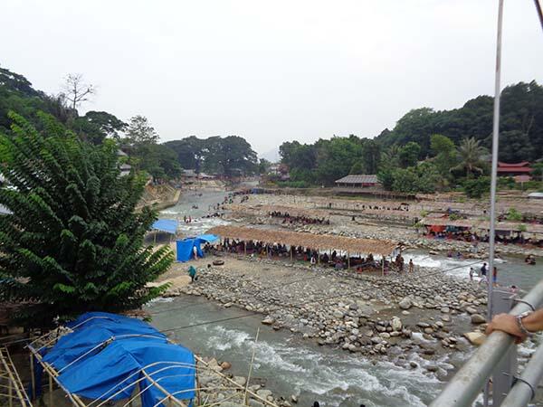 Bukit Lawang (sungai dan primata)
