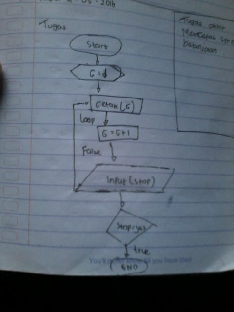Need Help C++ Baca Flowchart