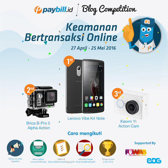 Lomba Blog Paybill.id- Hadiah Serba Gadget Menarik