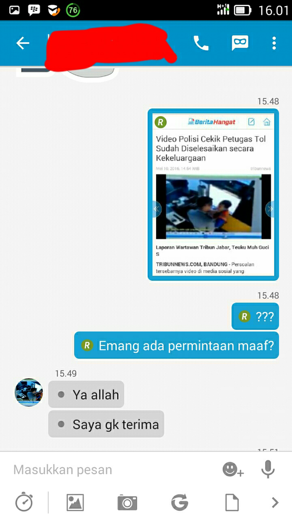Hot news !! kasus pencekikan petugas tol ditutup-tutupi