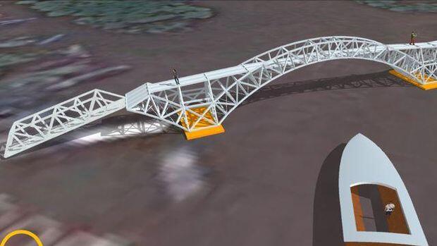 Beroperasi Juli 2016, Begini Penampakan Jembatan Apung di Cilacap