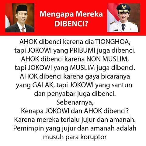 Lius Sungkharisma: Ahok Merusak Citra Orang Cina