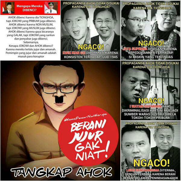 Lius Sungkharisma: Ahok Merusak Citra Orang Cina