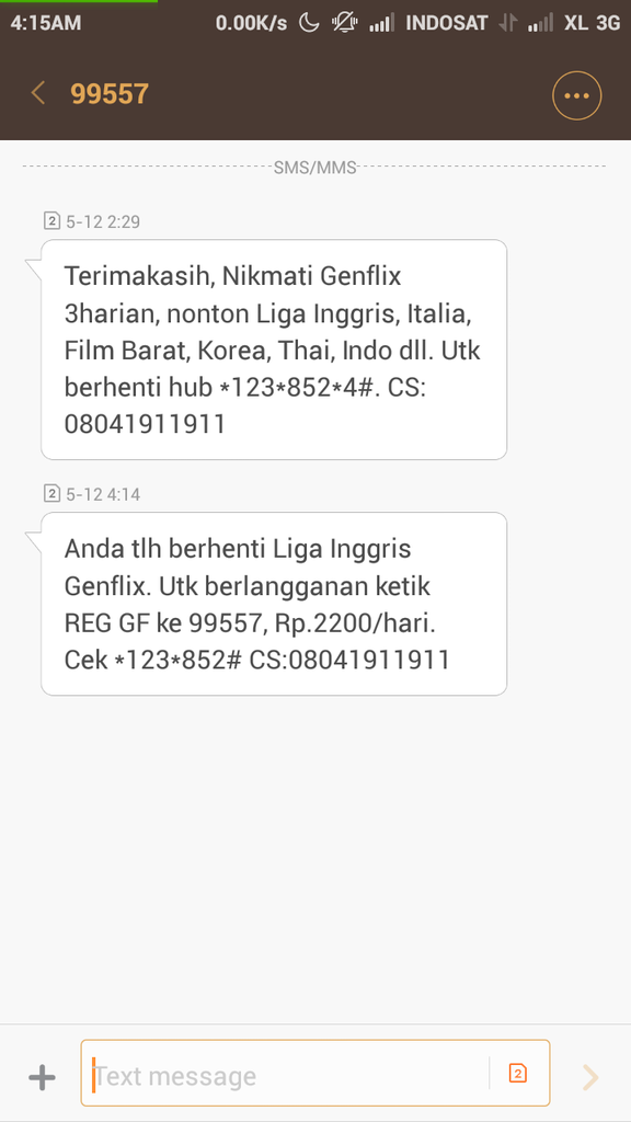 Netflix sedot pulsa tanpa ijin