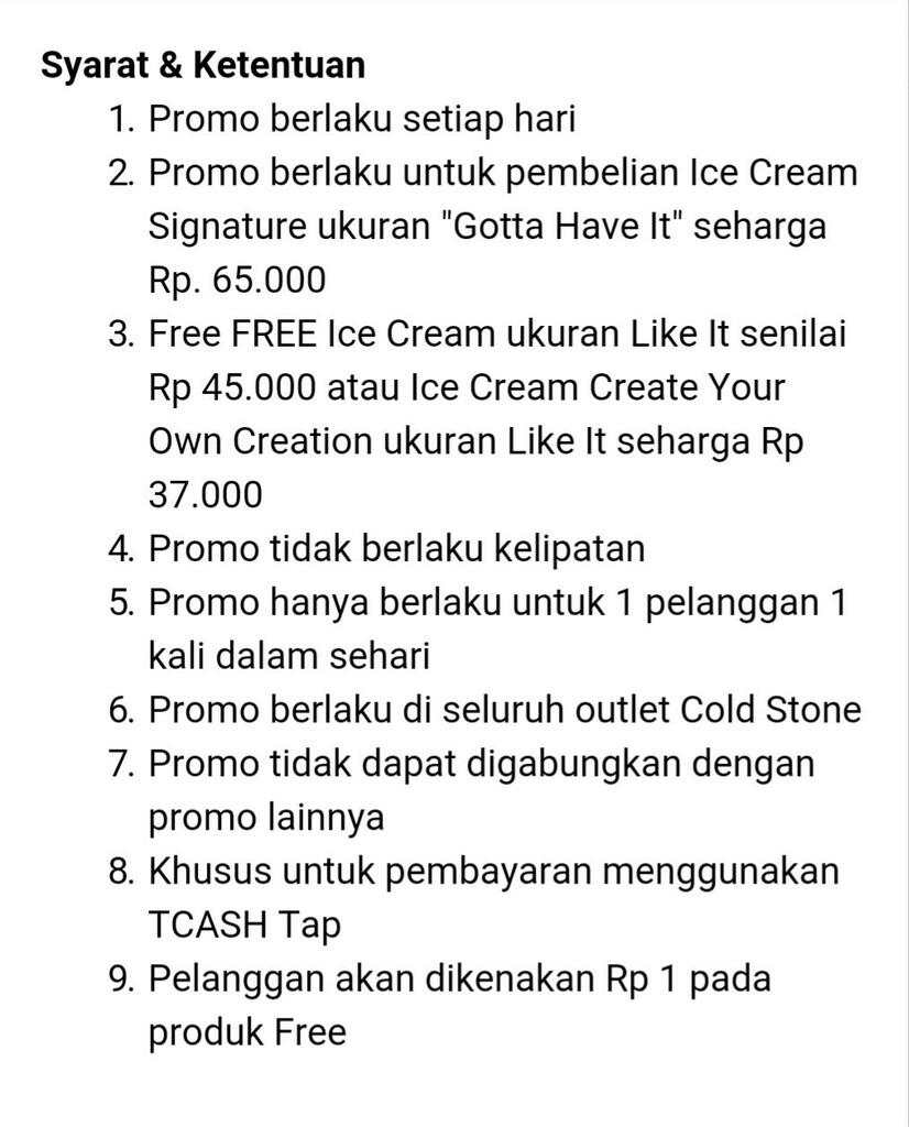 &#91;KOMBAT Deals&#93; BUY 1 GET 1 FREE di Krispy Kreme, Pop Bar dan ColdStone