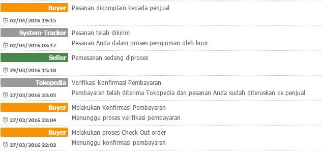 Pengalaman belanja NYAMAN via Tokopedia