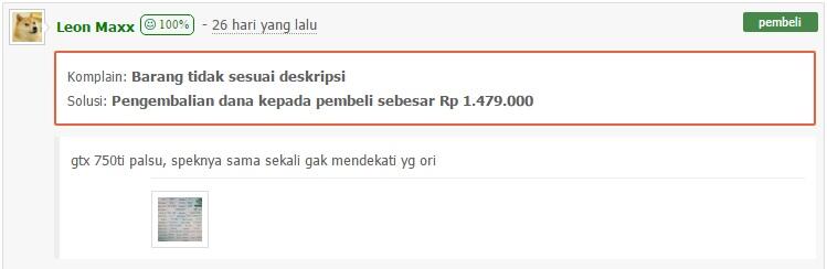 Pengalaman belanja NYAMAN via Tokopedia