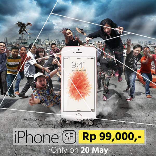&#91;KOMBAT Deals&#93; cuma 99rb bisa dapet iphone SE?? kapan lagi!