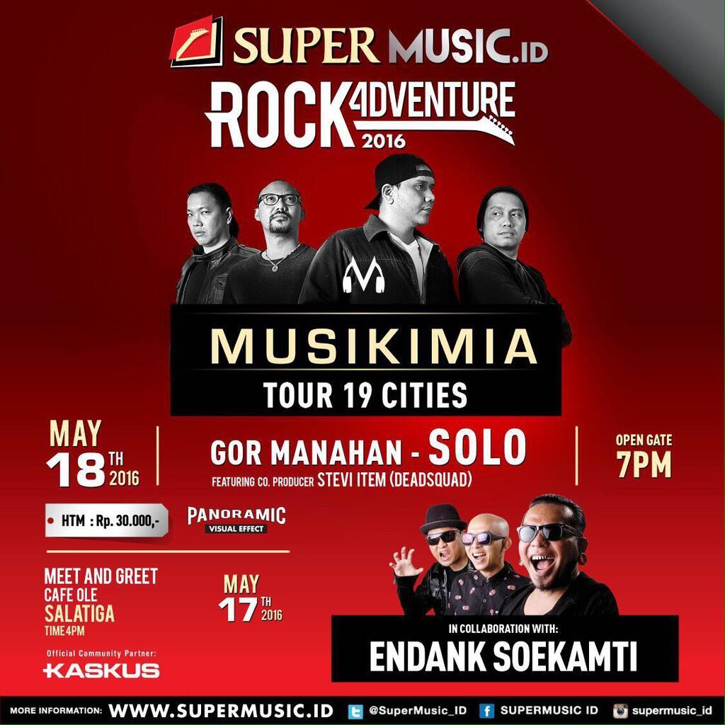 Ramaikan Konser MUSIKIMIA bersama Regional Solo..Ayo Daftar Gannnnnnnn...