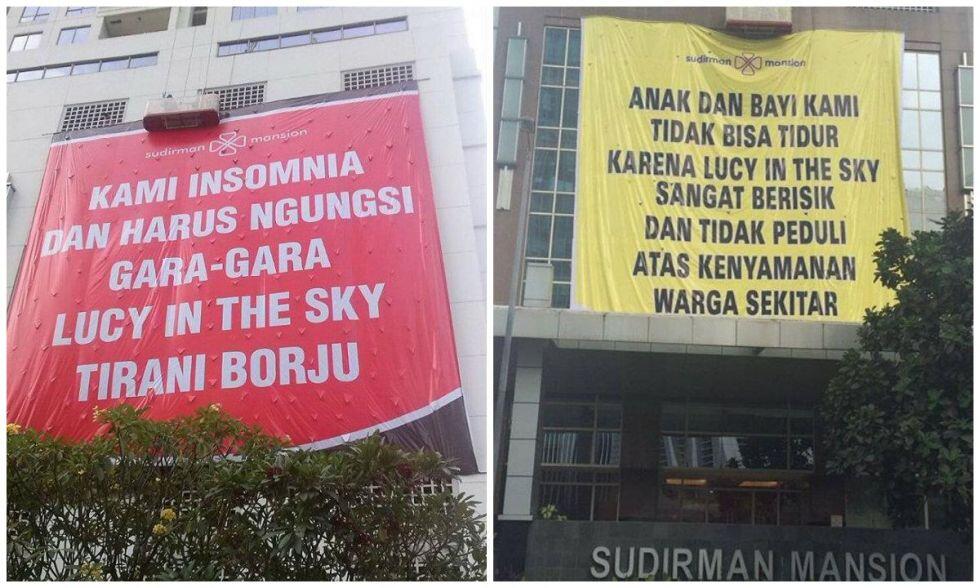 Dua babak sengketa Sudirman Mansion dan Lucy in the Sky