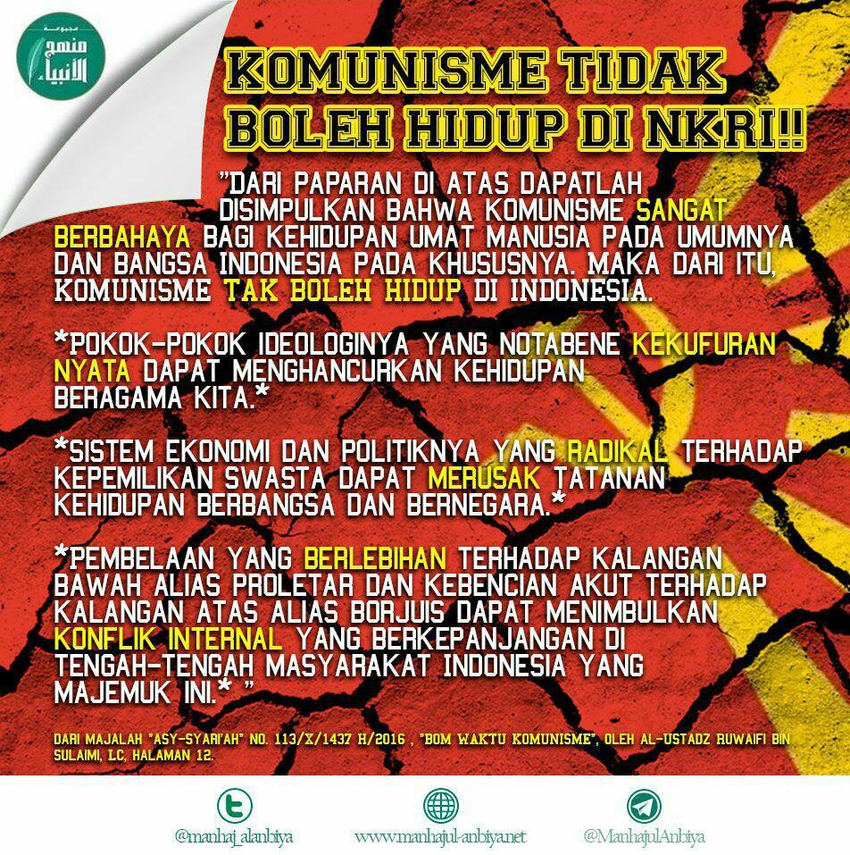 KOMUNIS HANYA MEMPERALAT RAKYAT KECIL, BUKAN MEMPERJUANGKANNYA