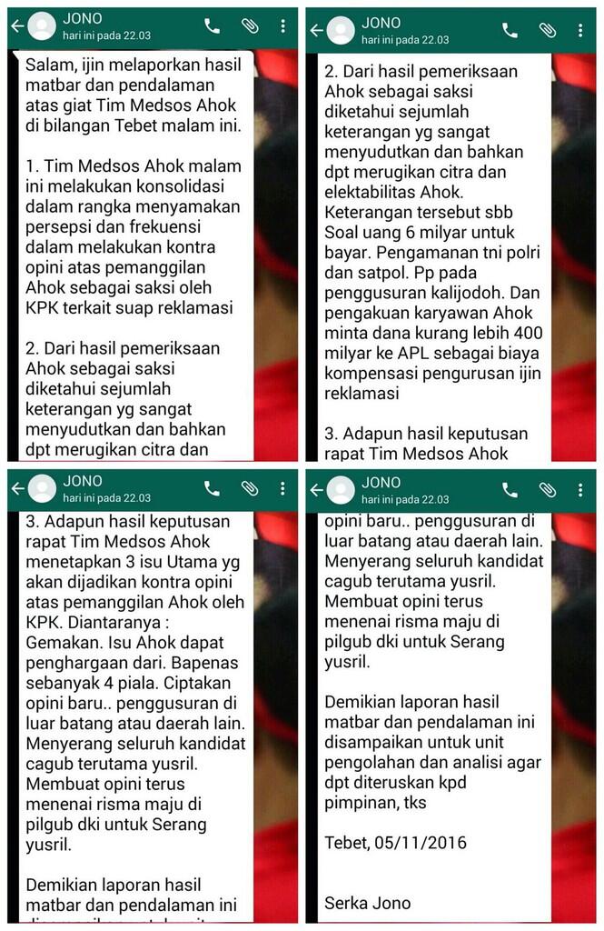 (Tak Ada Kawan Abadi) Suap Raperda Reklamasi: Agung Podomoro Seret Ahok 