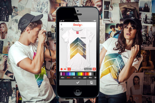 Mari Desain T-Shirt Kerenmu Di Smartphone Dengan Snaptee
