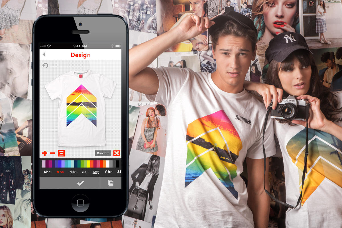 Mari Desain T-Shirt Kerenmu Di Smartphone Dengan Snaptee