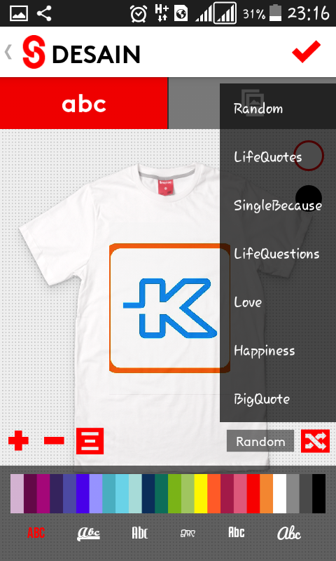 Mari Desain T-Shirt Kerenmu Di Smartphone Dengan Snaptee