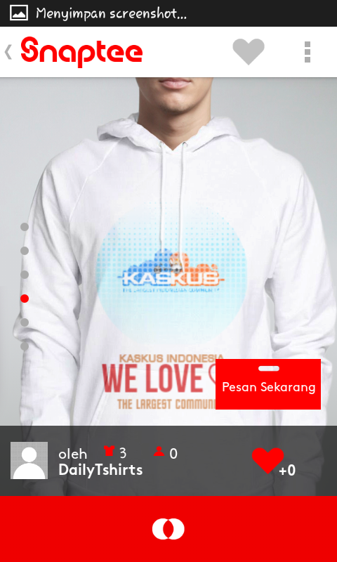 Mari Desain T-Shirt Kerenmu Di Smartphone Dengan Snaptee