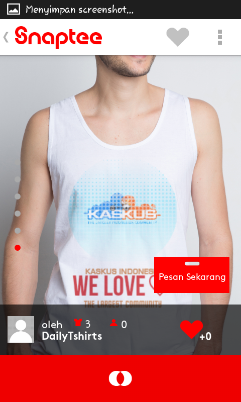 Mari Desain T-Shirt Kerenmu Di Smartphone Dengan Snaptee