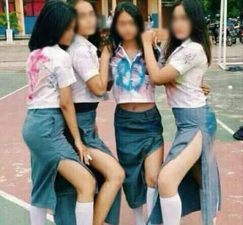 ANAK JAMAN SEKARANG HANCUR CORET CORET DI DAERAH INTIM