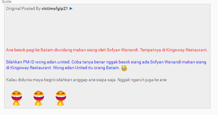 Breaking Nes !!!!! penampakan agan VOG makan siang bareng SW