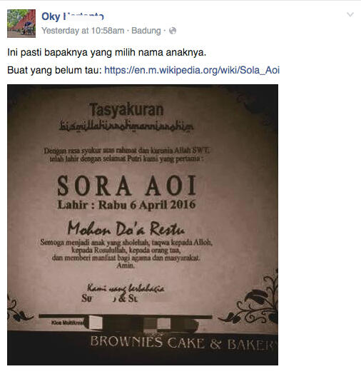 Undangan Tasyakuran Ini Bikin Heboh Sosmed