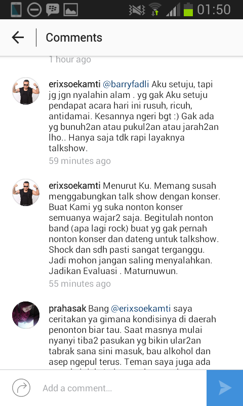 Mata Najwa dan Endank Soekamti Sepanggung, Talkshow Rasa Konser?