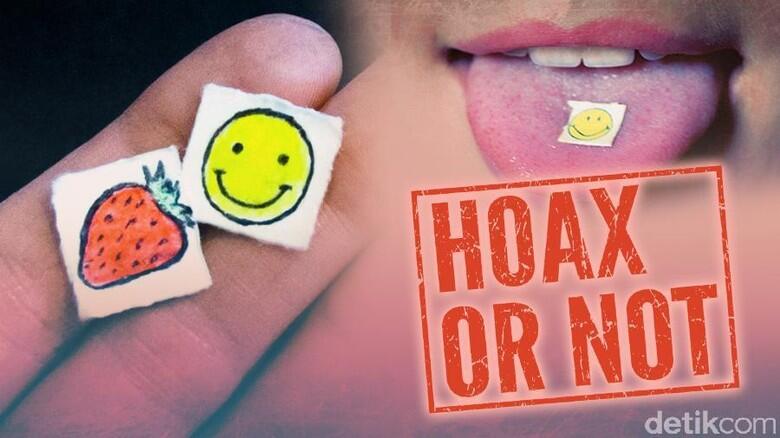 Hoax Or Not, Pesan Berantai Narkoba 'Kertas Happy' LSD Incar Anak-anak