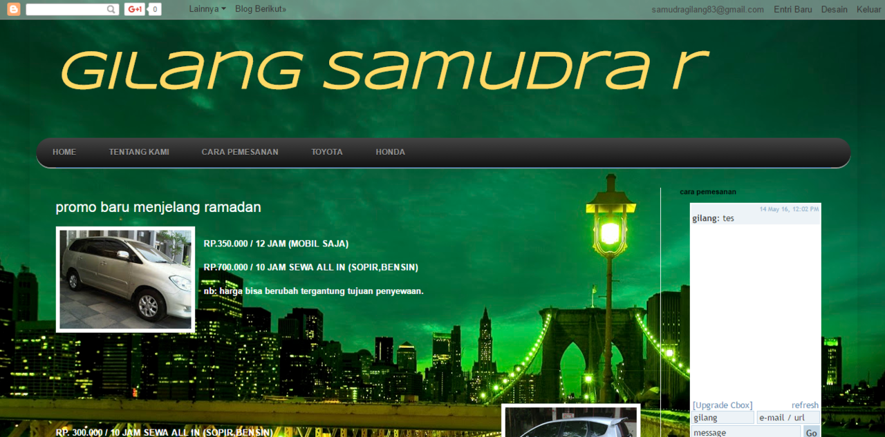 jasa rent car 