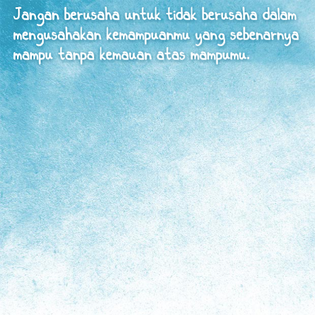 Gambar Quotes Karya Sendiri