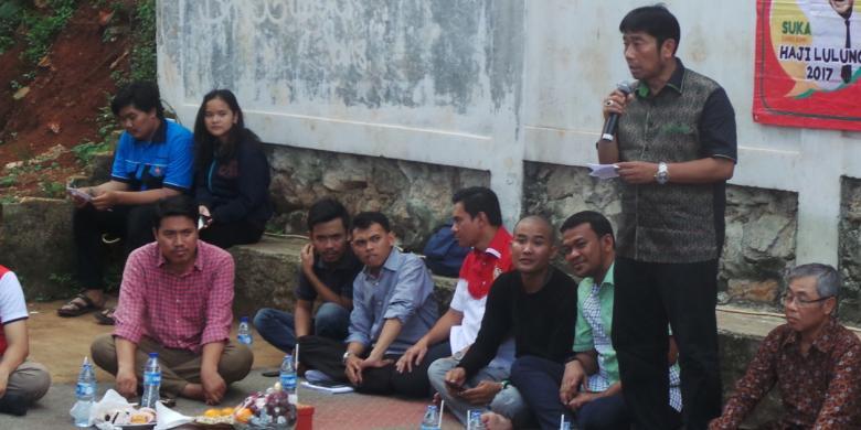 Kedatangan Lulung ke Cilandak Tak Menarik Minat Warga.