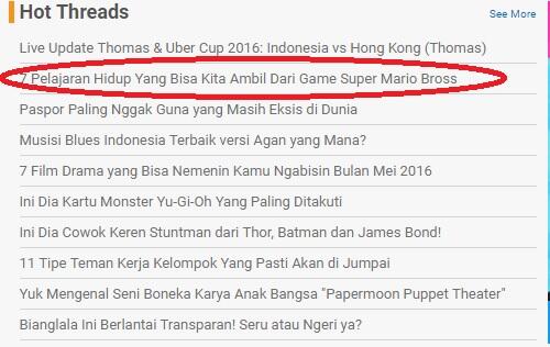 7 Pelajaran Hidup Yang Bisa Kita Ambil Dari Game SUPER MARIO BROSS