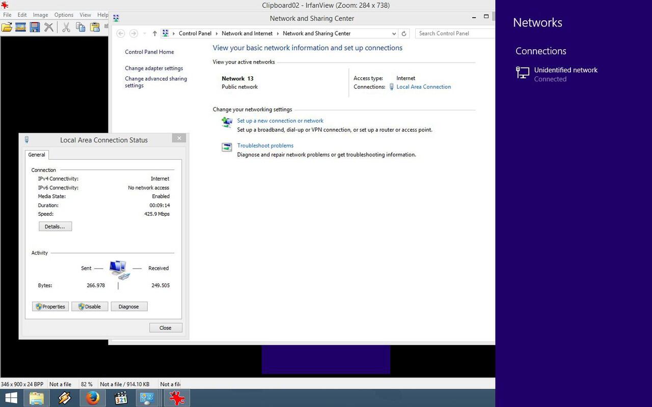 Tidak bisa tethering windows 8 via smartphone android 