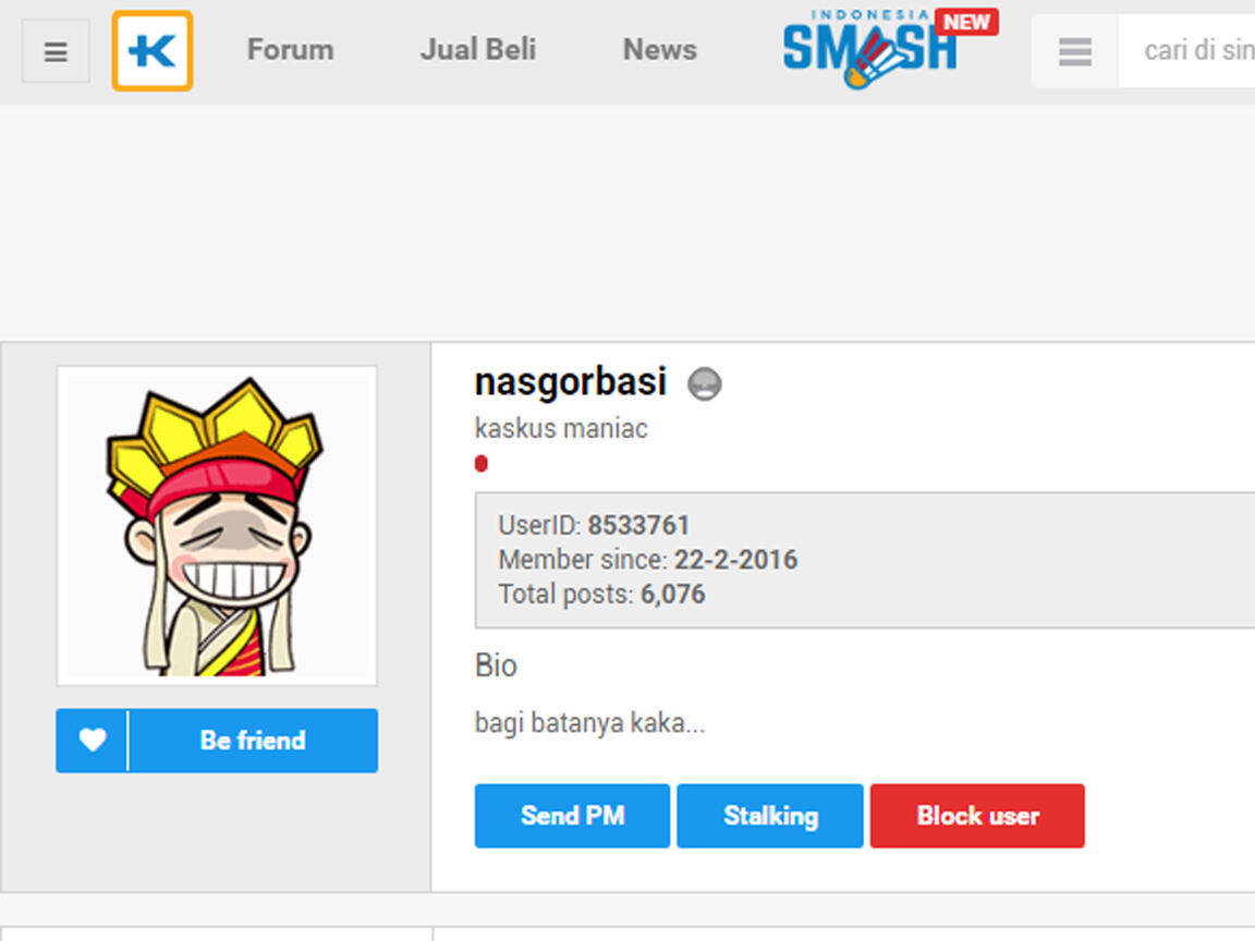 MENGAPA MAKANAN BISA BASI