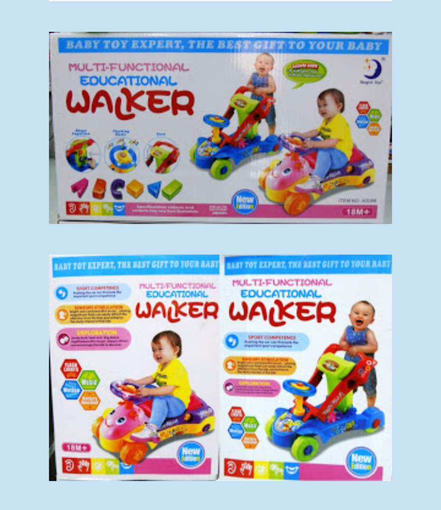 Educational walker 2 in 1
