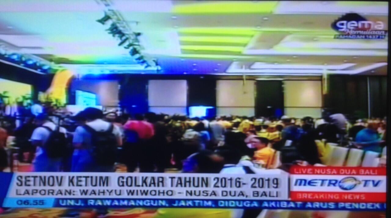 BREAKING NEWS! SETNOV Ketua Umum Baru GOLKAR!!