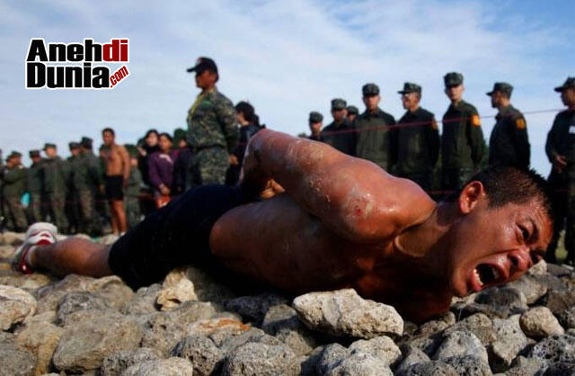 Ini dia 5 negara dengan latihan militer terkeras dan tersadis