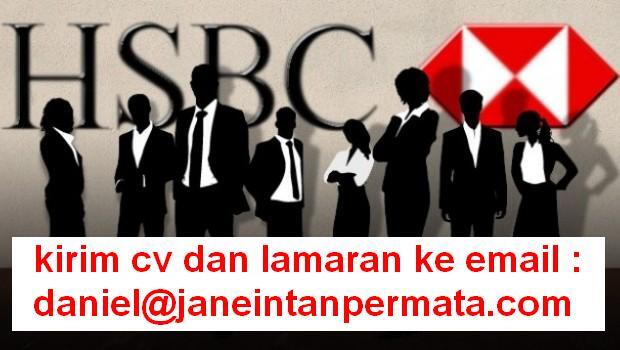 dibutuhkan staff premier banking untuk bank hsbc