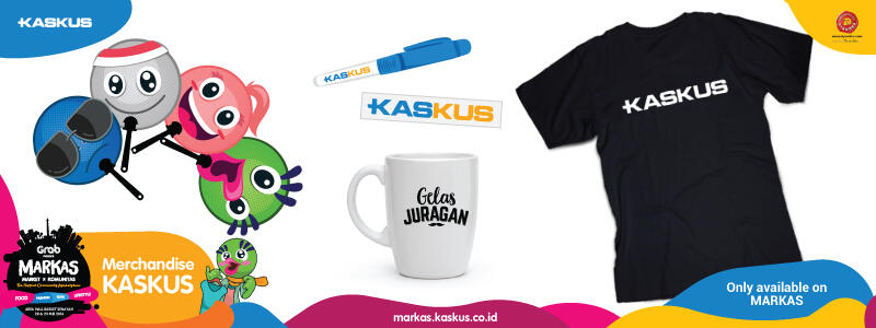 Merchandise Eksklusif KASKUS ini Cuma Bisa Agan Dapetin di MARKAS!