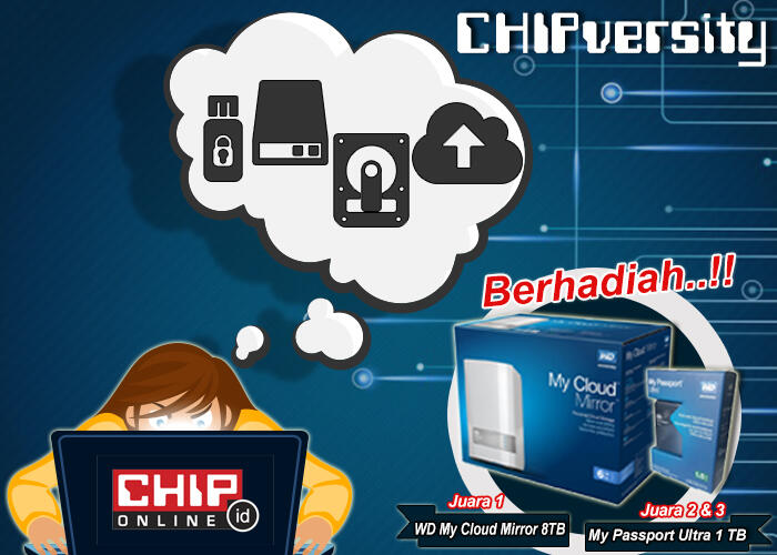 Ceritakan Jenis Storage Pilihanmu dan menangkan Hadiah HARDISK 8 TB!