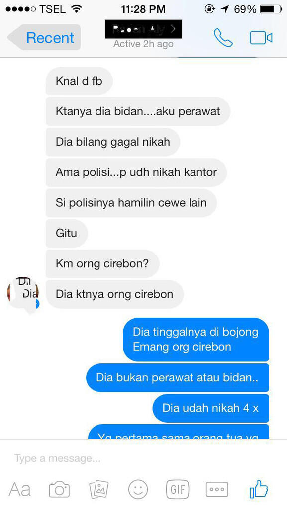 Penipuan Oleh Janda Cantik dari Bojong Gede Depok - Cirebon